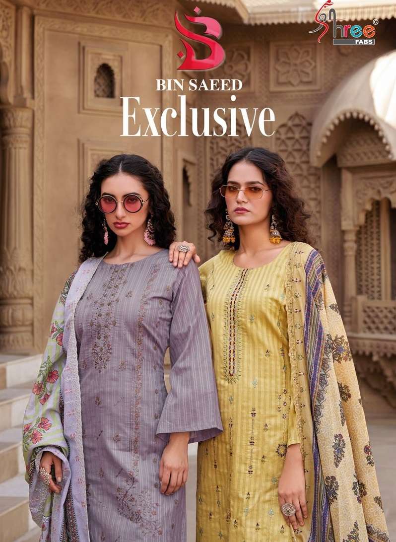 BIN SAEED EXCLUSIVE VOL-01 BY SHREE